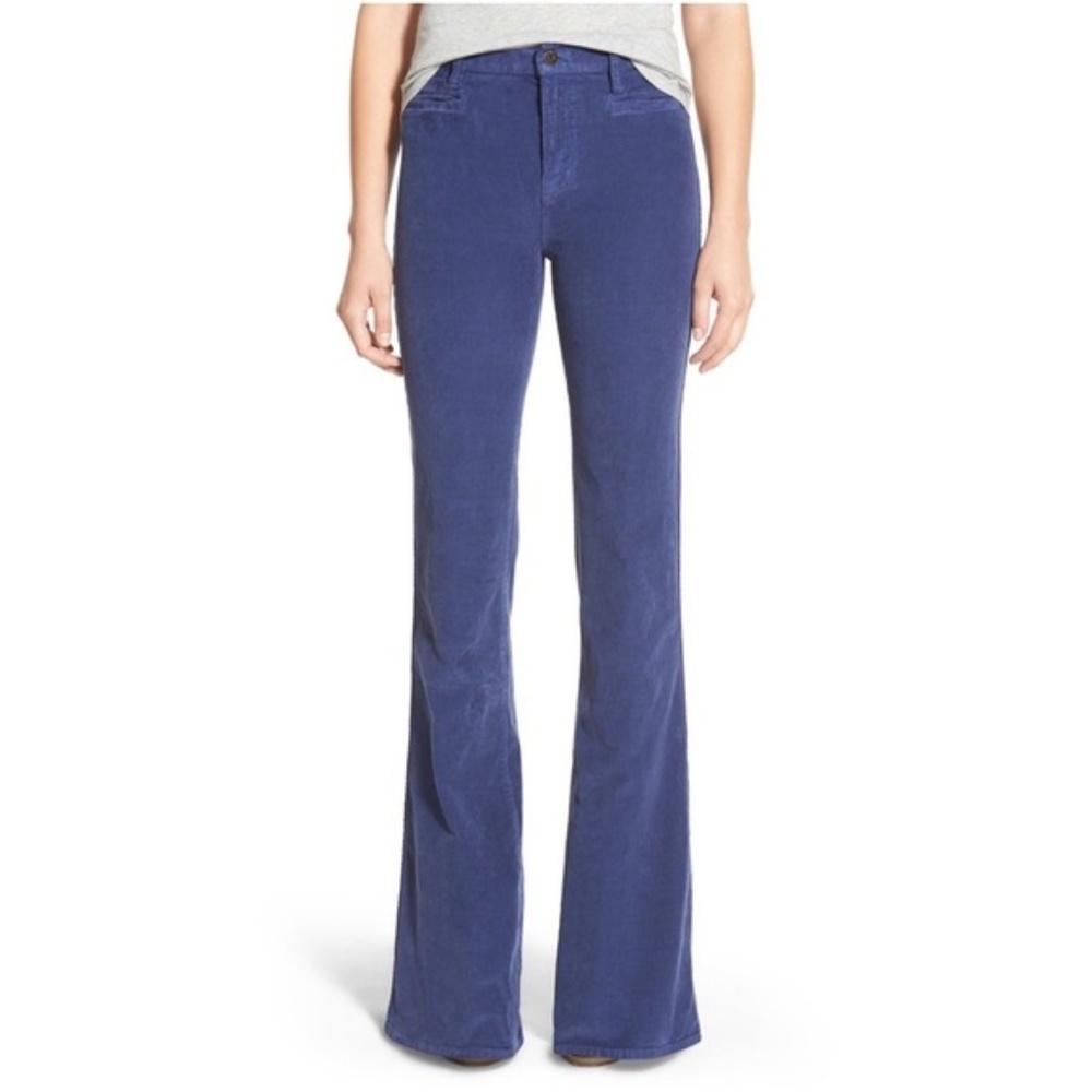 Blue Corduroy Flea Market Flares